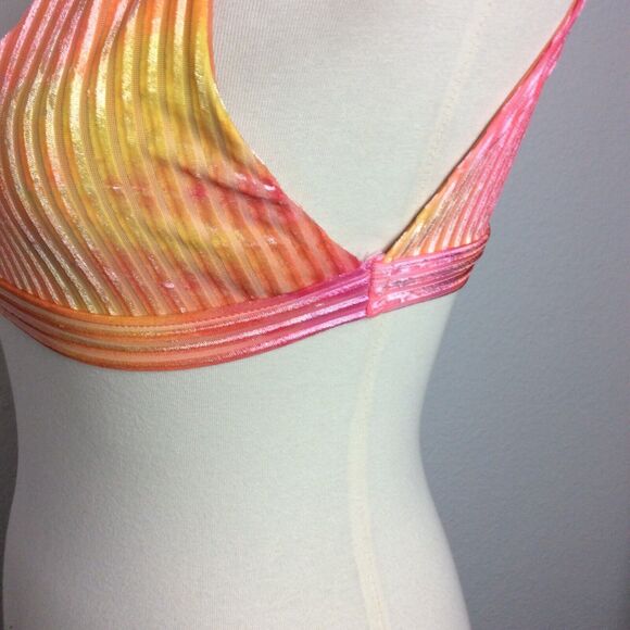 Dippin Daisys Bikini Top Ribbed Ombre Swimwear - Picture 5 of 8